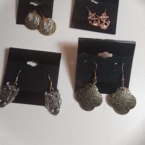 4 pair Earrings Great Price